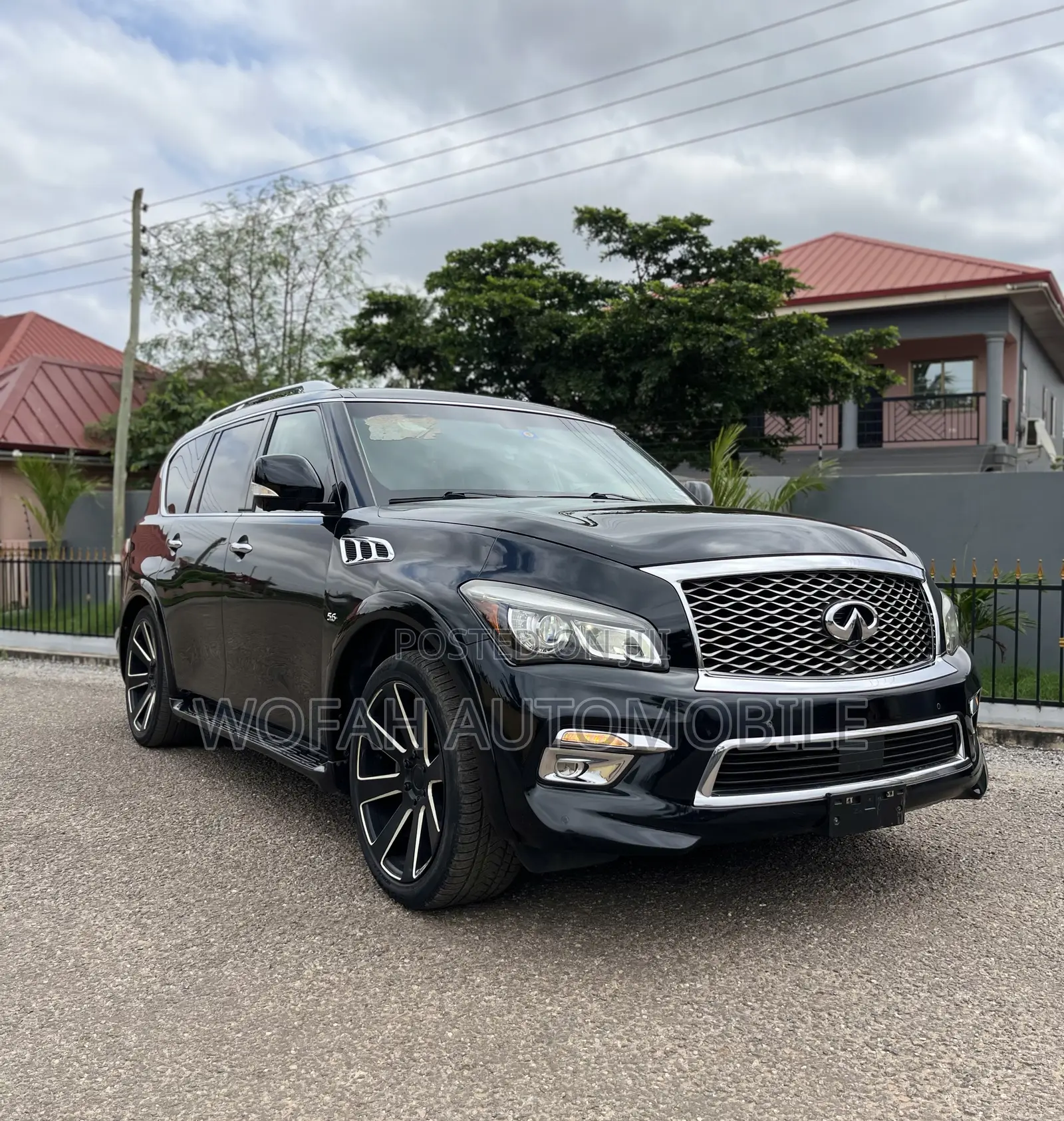 Infiniti QX80 2015 Black