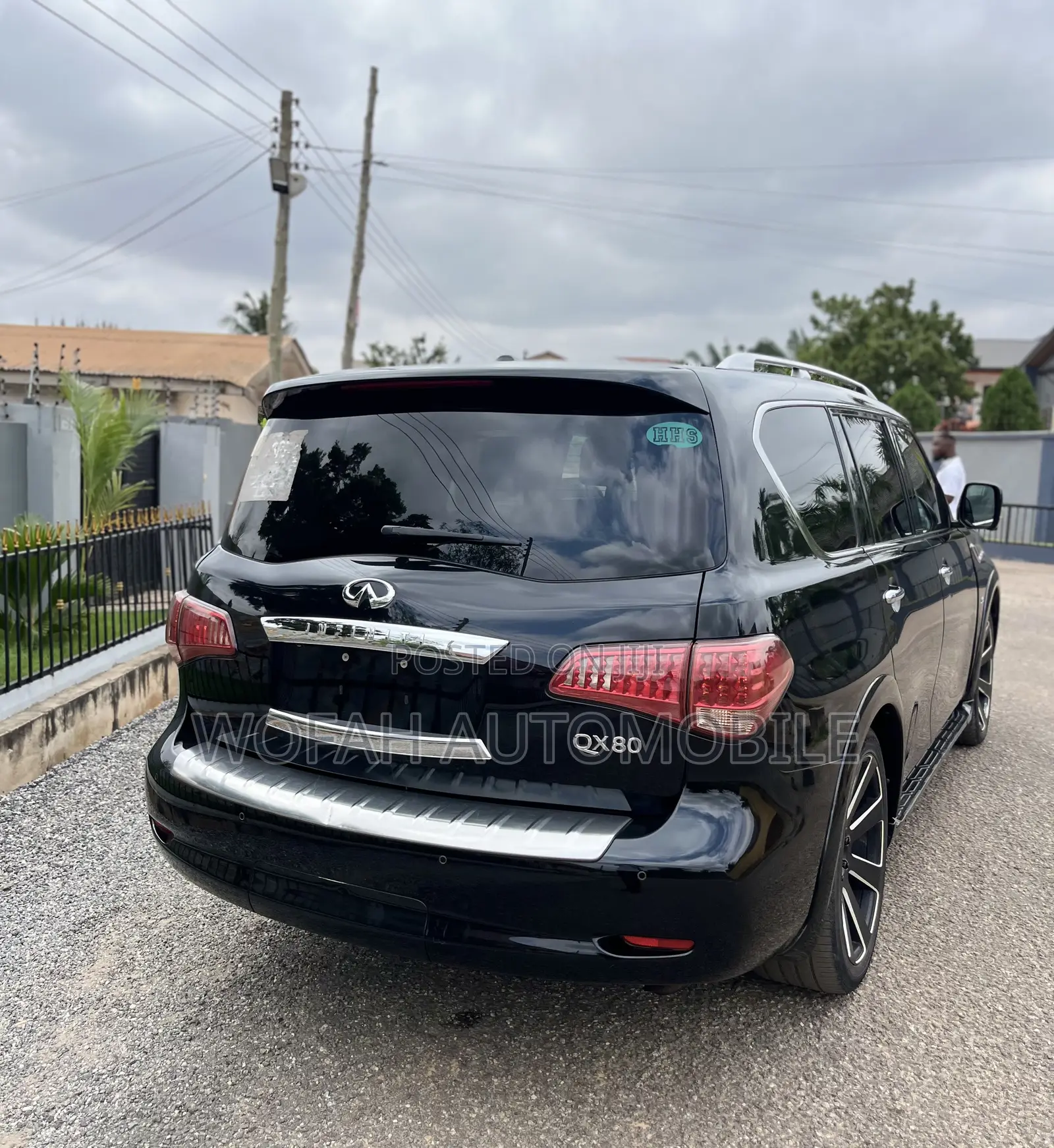 Infiniti QX80 2015 Black