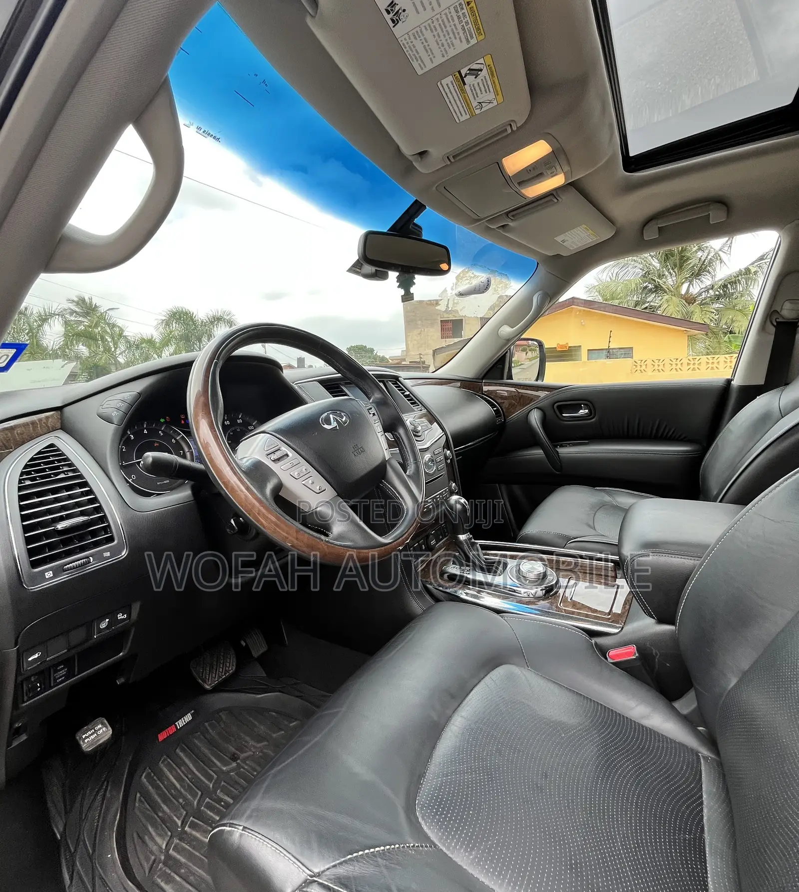 Infiniti QX80 2015 Black