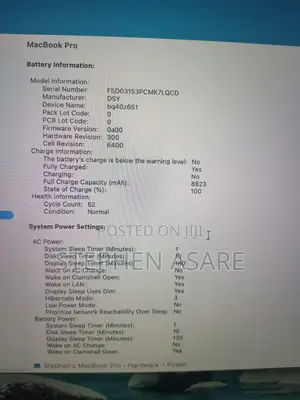Laptop Apple MacBook Pro 2019 32GB Intel Core i9 SSD 1T