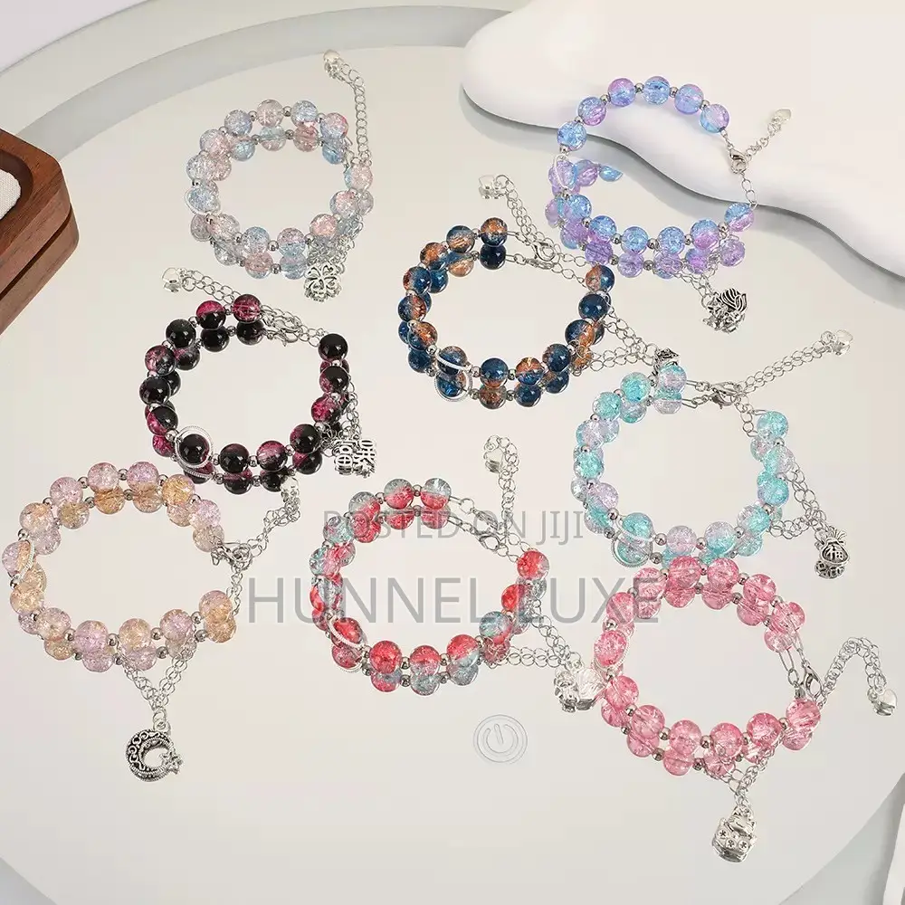 Crackled Crystal Bracelet
