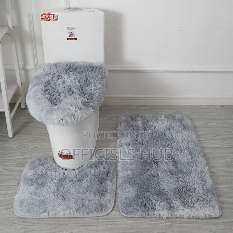 3 in 1 Bathroom Mat Set of Three