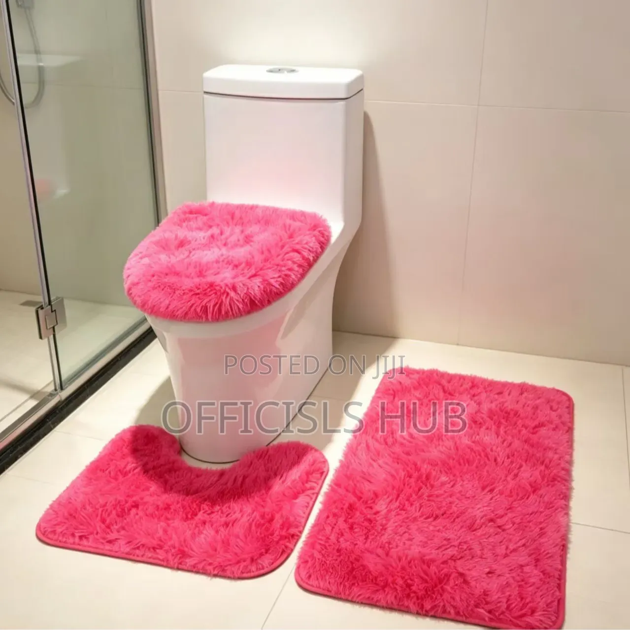 3 in 1 Bathroom Mat Set of Three