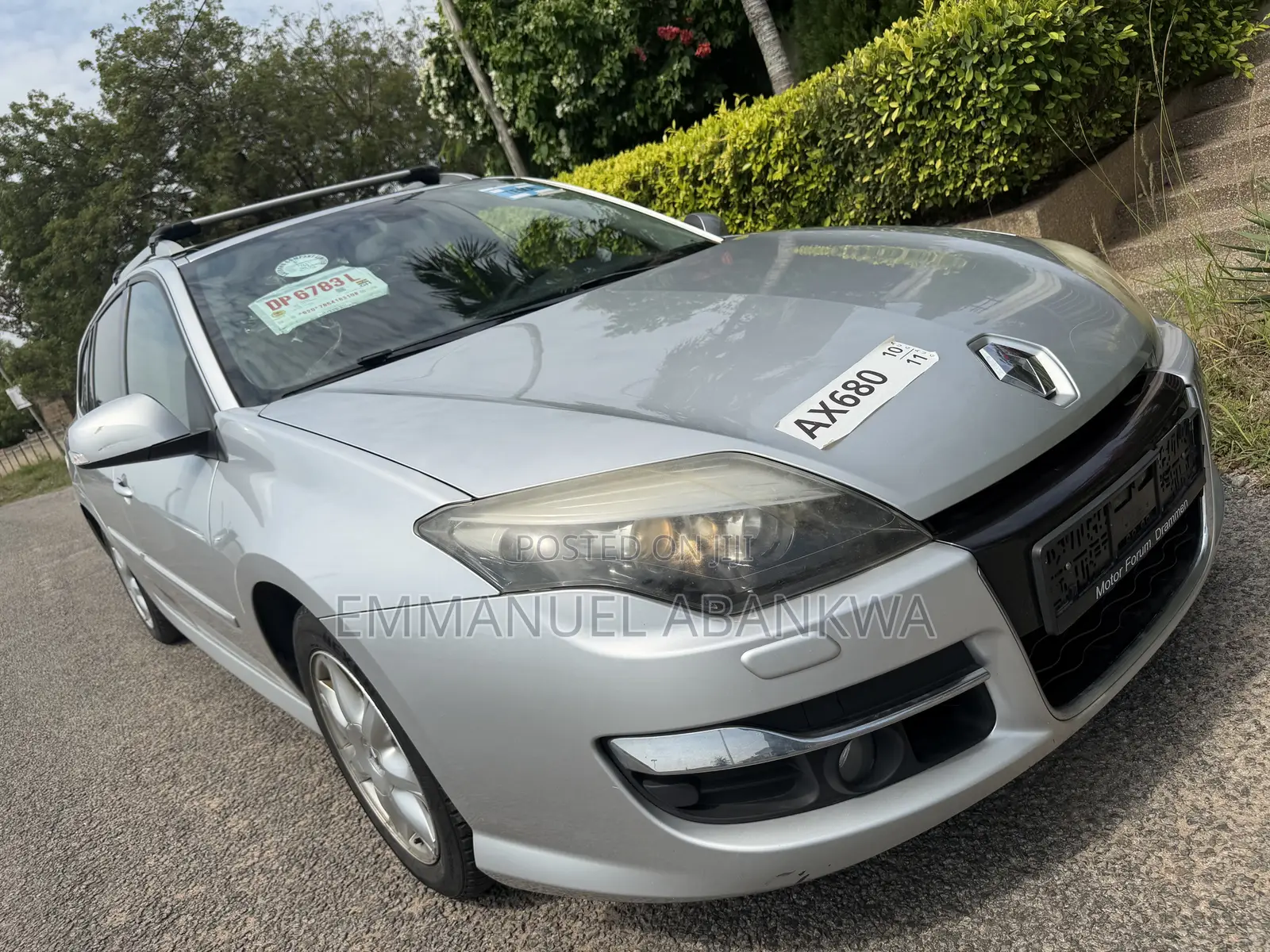 Renault Laguna 2.0T Dynamic 2012 Silver