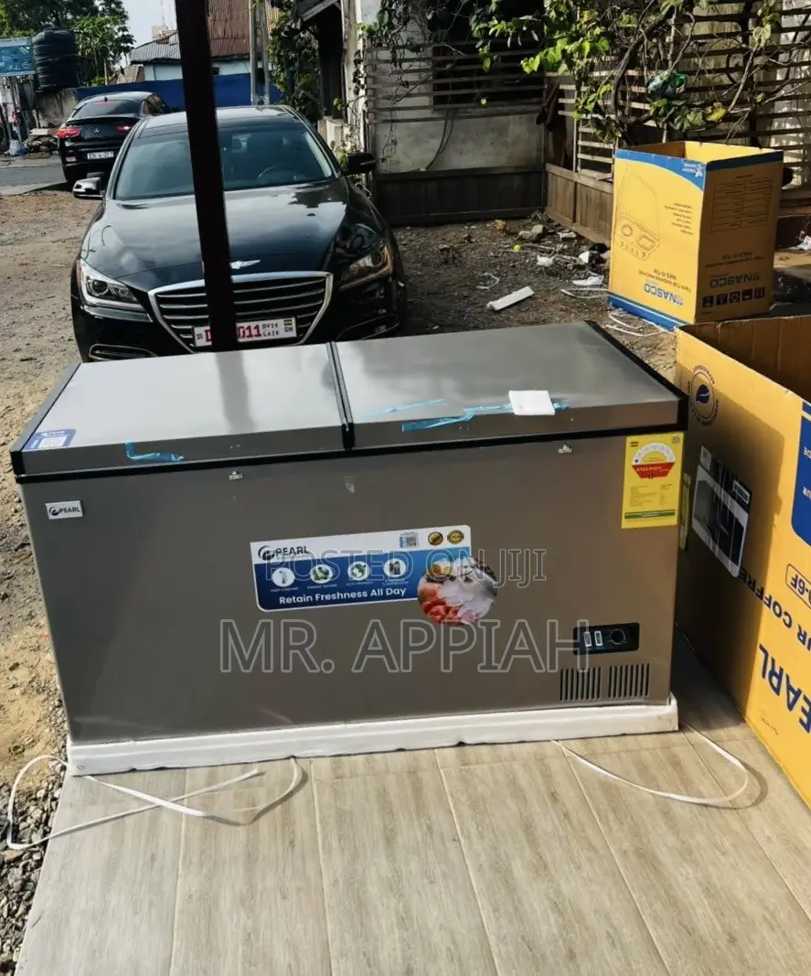 Check Out Adorable Pearl 418L Chest Freezer(Double Door).