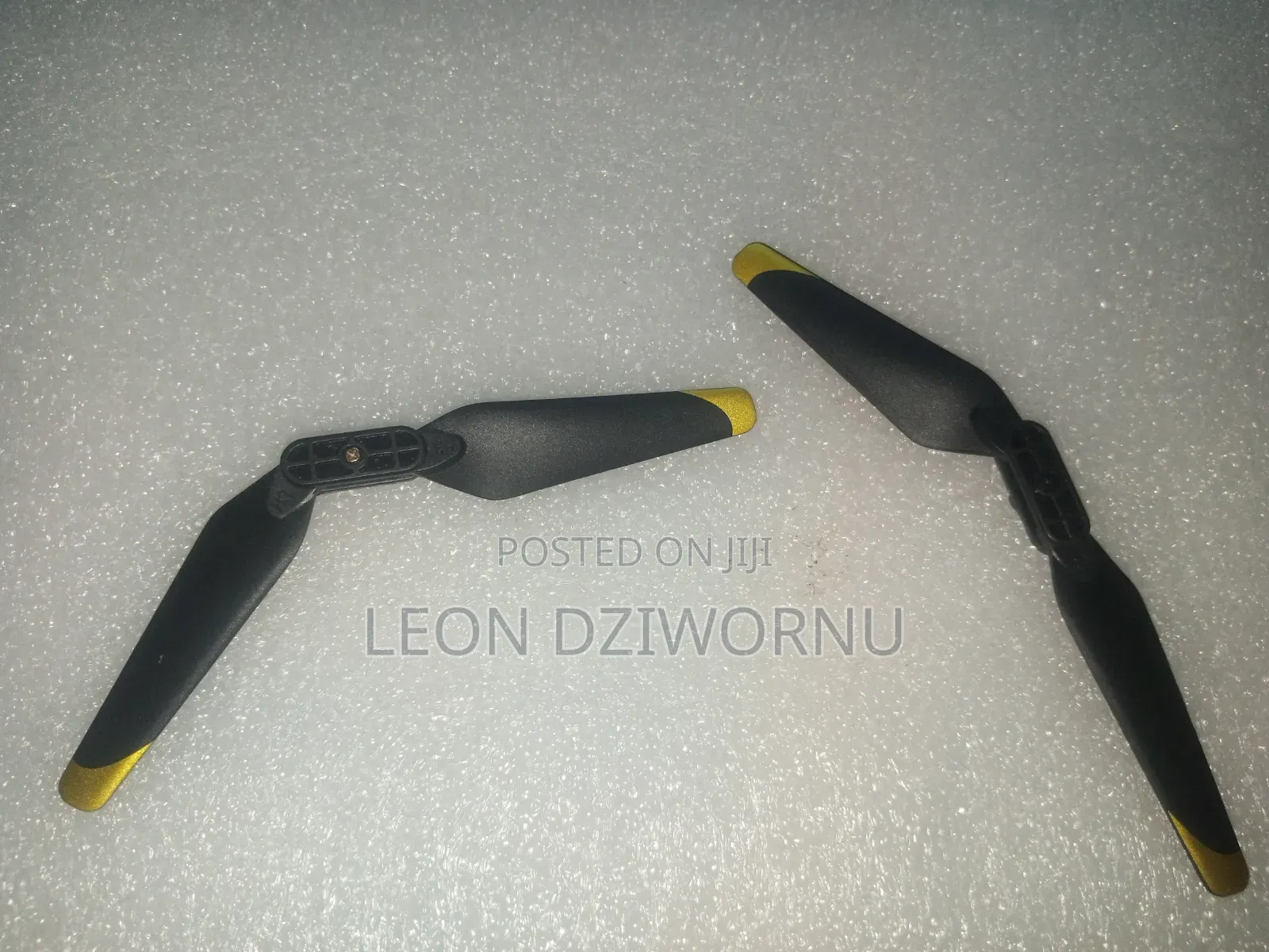 Replacement Folding Drone Propeller Blades (Yellow Tip)