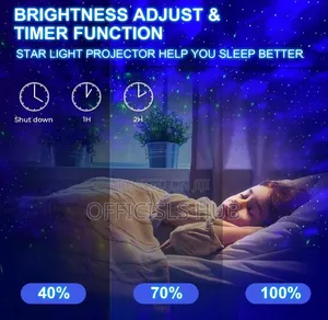Bluetooth Music Starry Sky Projector Lamp