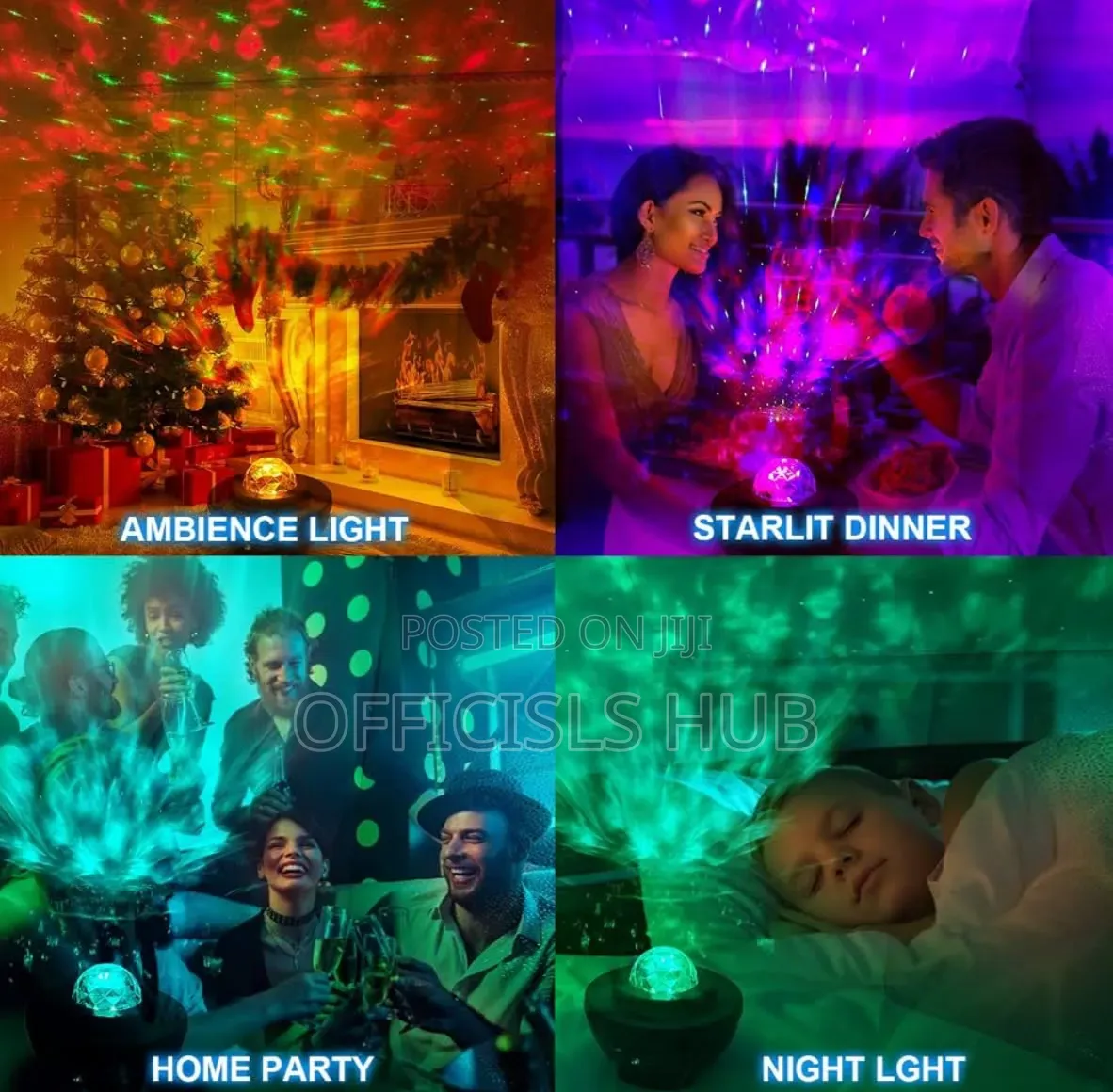 Bluetooth Music Starry Sky Projector Lamp