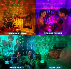 Bluetooth Music Starry Sky Projector Lamp