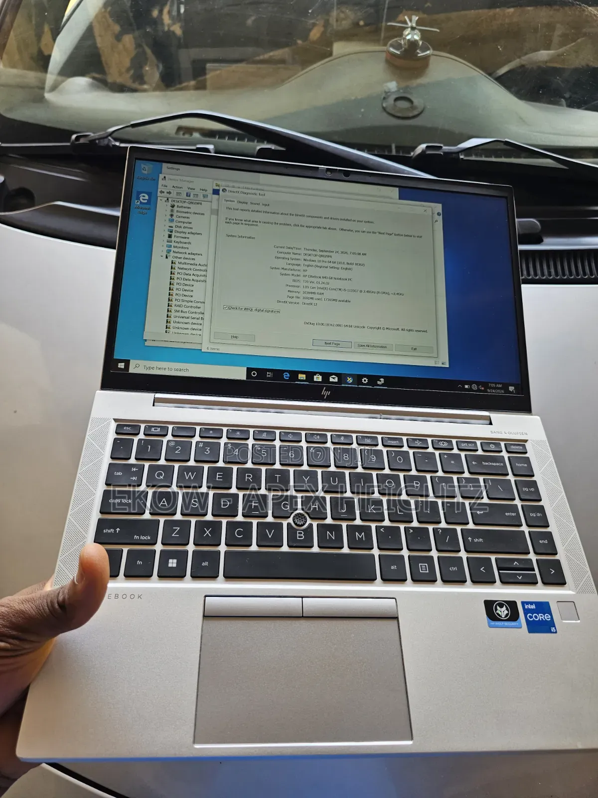 Laptop HP EliteBook 840 G8 16GB Intel Core i5 SSD 256GB