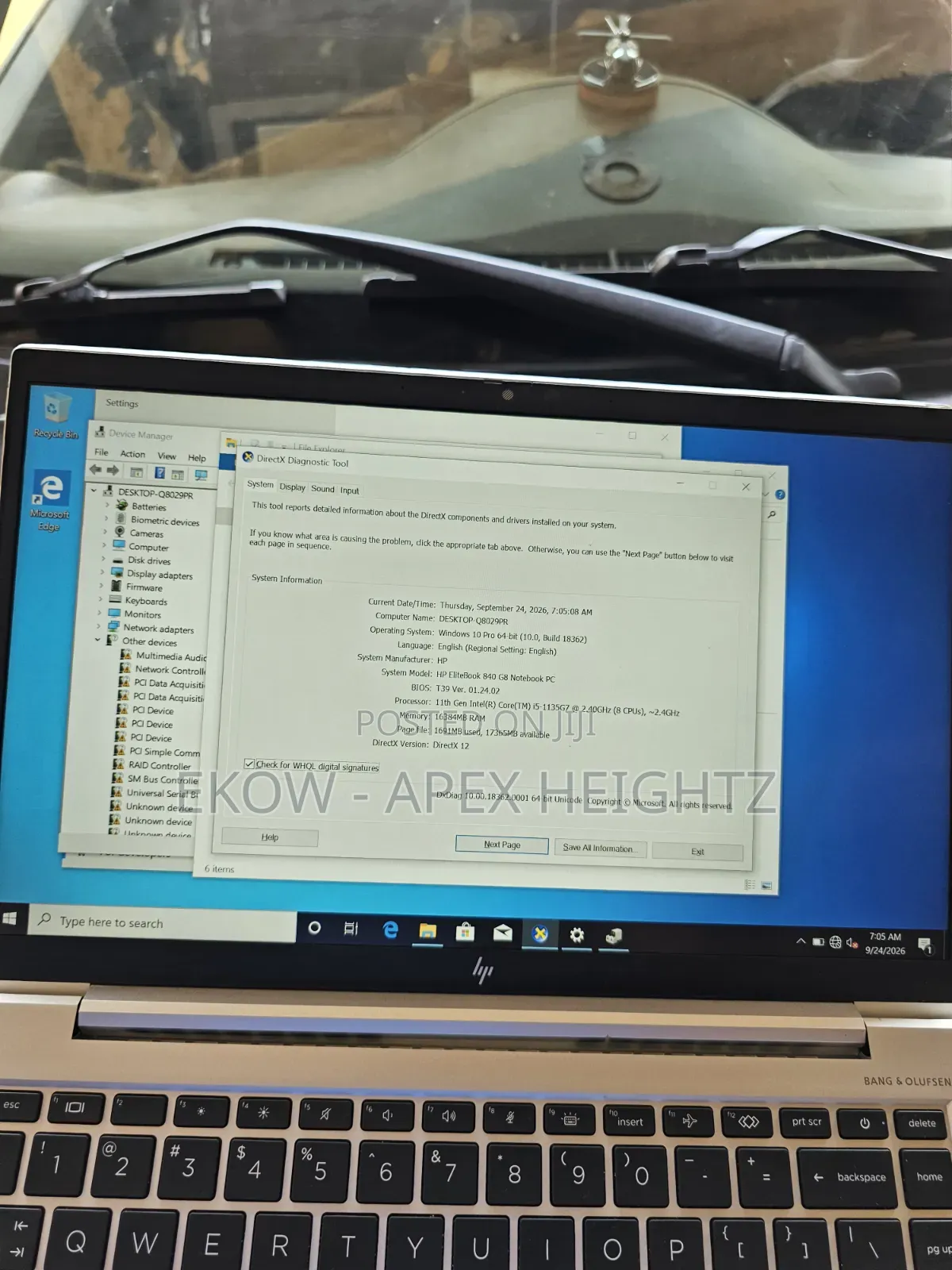 Laptop HP EliteBook 840 G8 16GB Intel Core i5 SSD 256GB