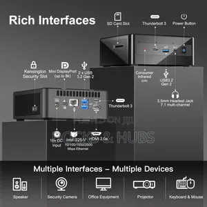 New Desktop Computer 16GB Intel Core i7 SSD 512GB