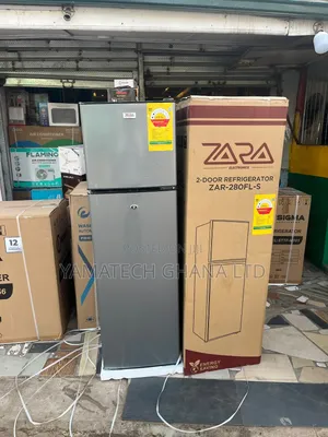 Zara 168 Litre Best Quality Double Door Fridge With Top Freezer