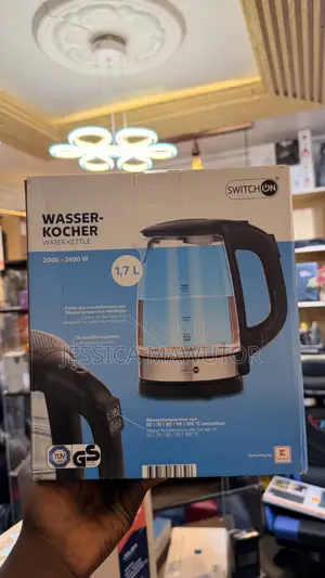 Switch on Digital Glass Water Kettle