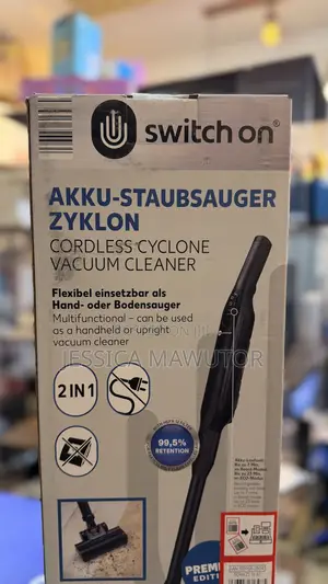 Switch on Cordless Cyclone Vacuum Cleaner Is a Versatile