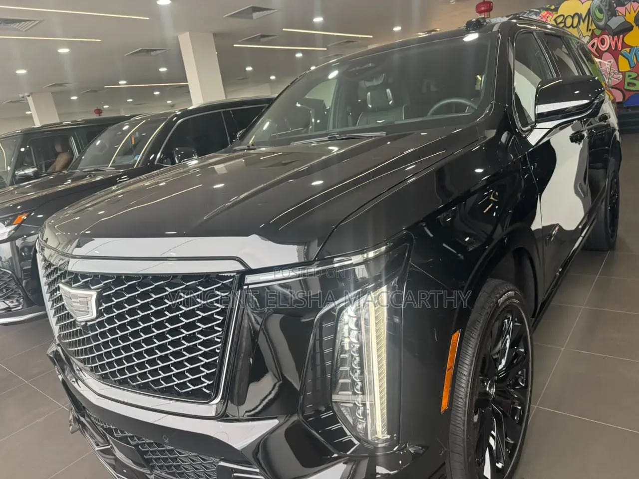 New Cadillac Escalade 2026 Black