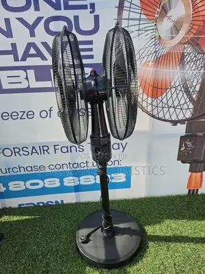 Multi Functional Double Headed 360 Standing Fan
