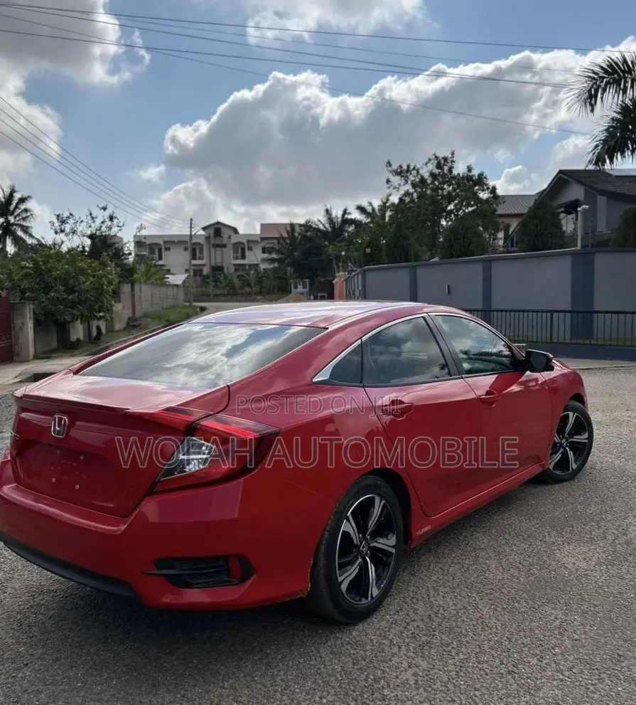 Honda Civic EX Sedan 2018 Red