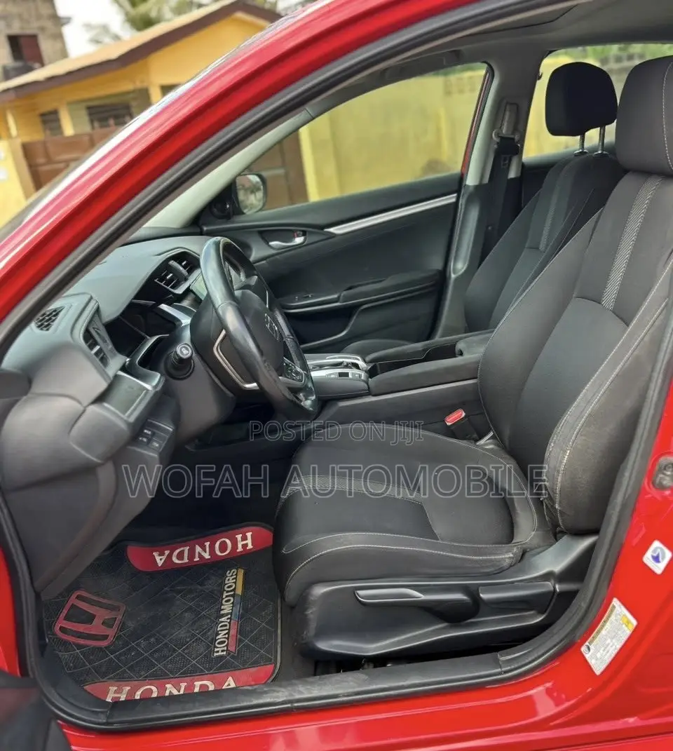 Honda Civic EX Sedan 2018 Red