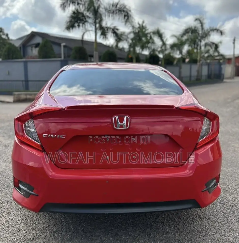 Honda Civic EX Sedan 2018 Red