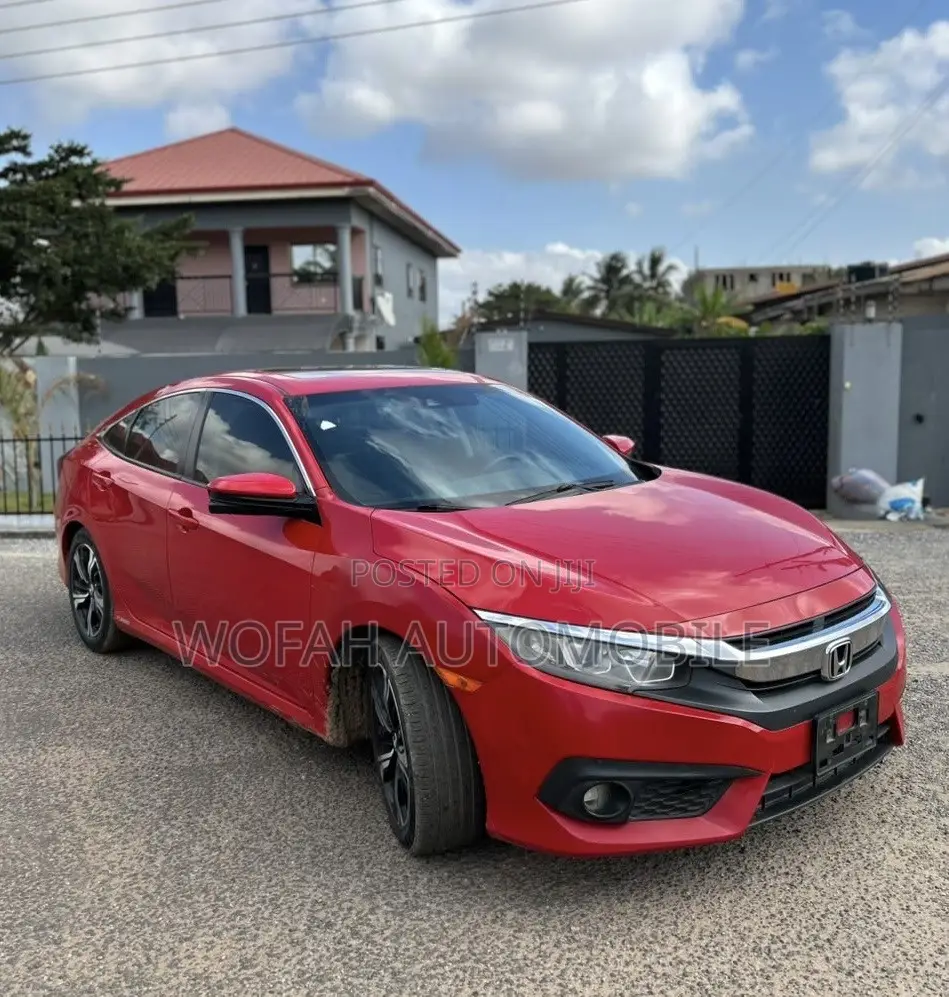 Honda Civic EX Sedan 2018 Red