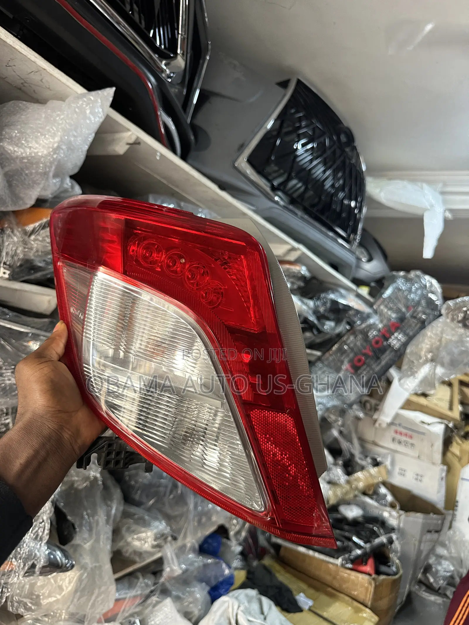 Toyota Vitz Taillight 2012 2013 2014 Hatchback LED Tail Lights