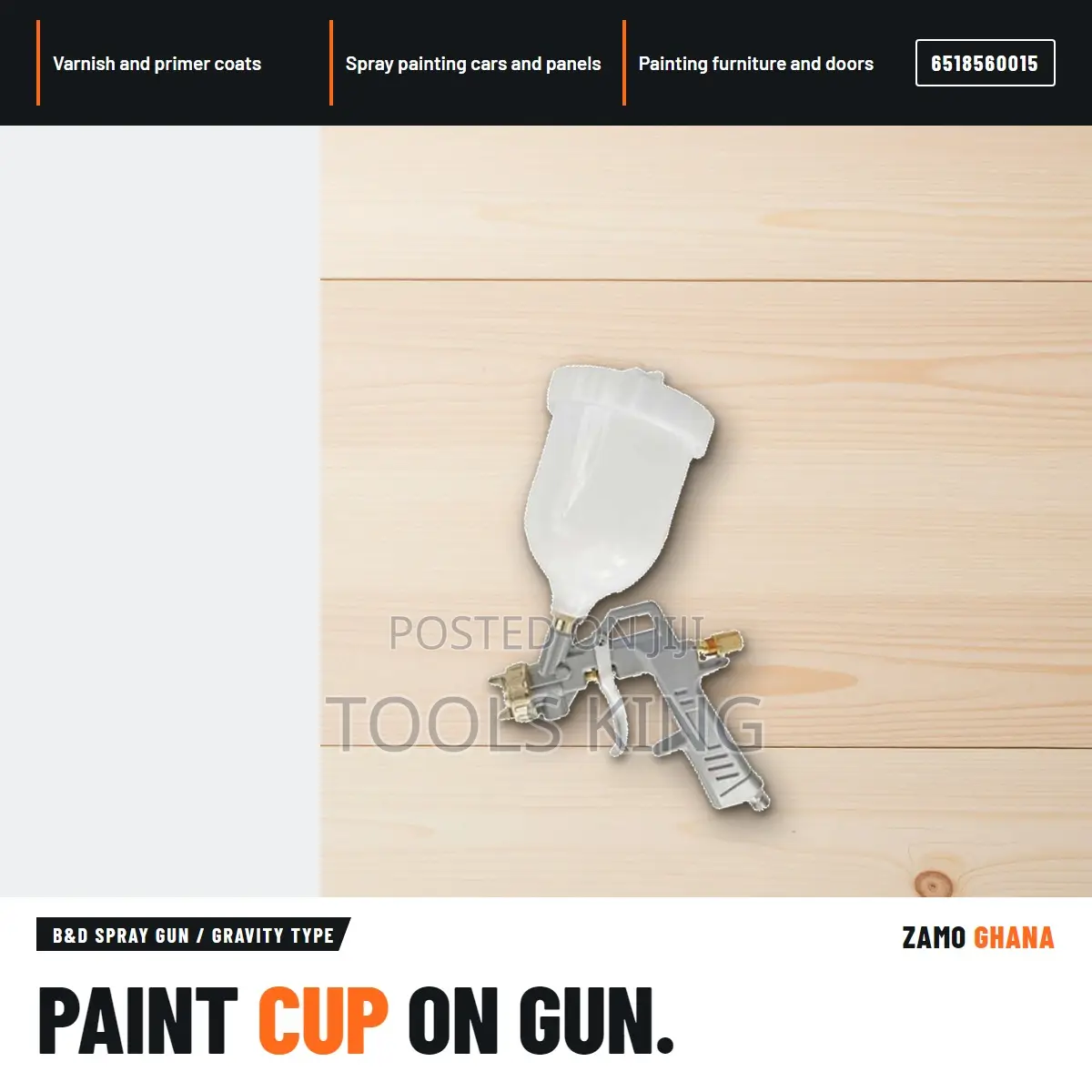 B&D Spray Gun / Gravity Type -