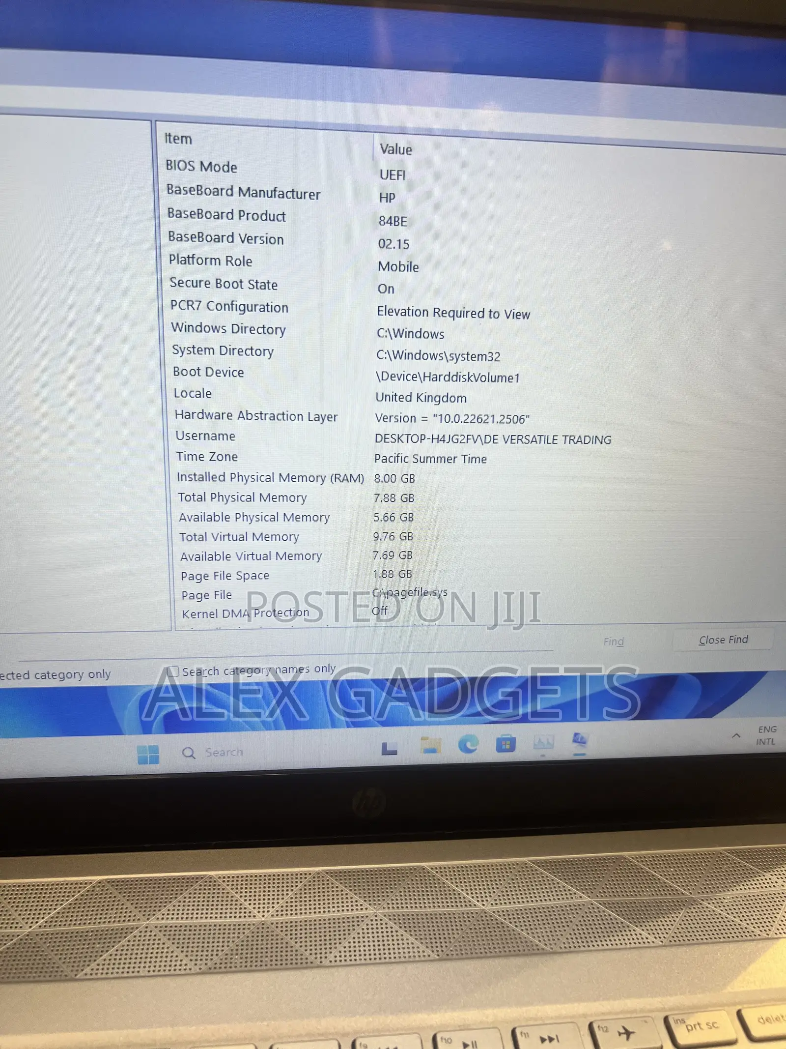 Laptop HP Pavilion 15 8GB Intel Core i7 SSD 128GB