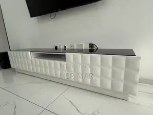 Modern White TV Console / TV Cabinet