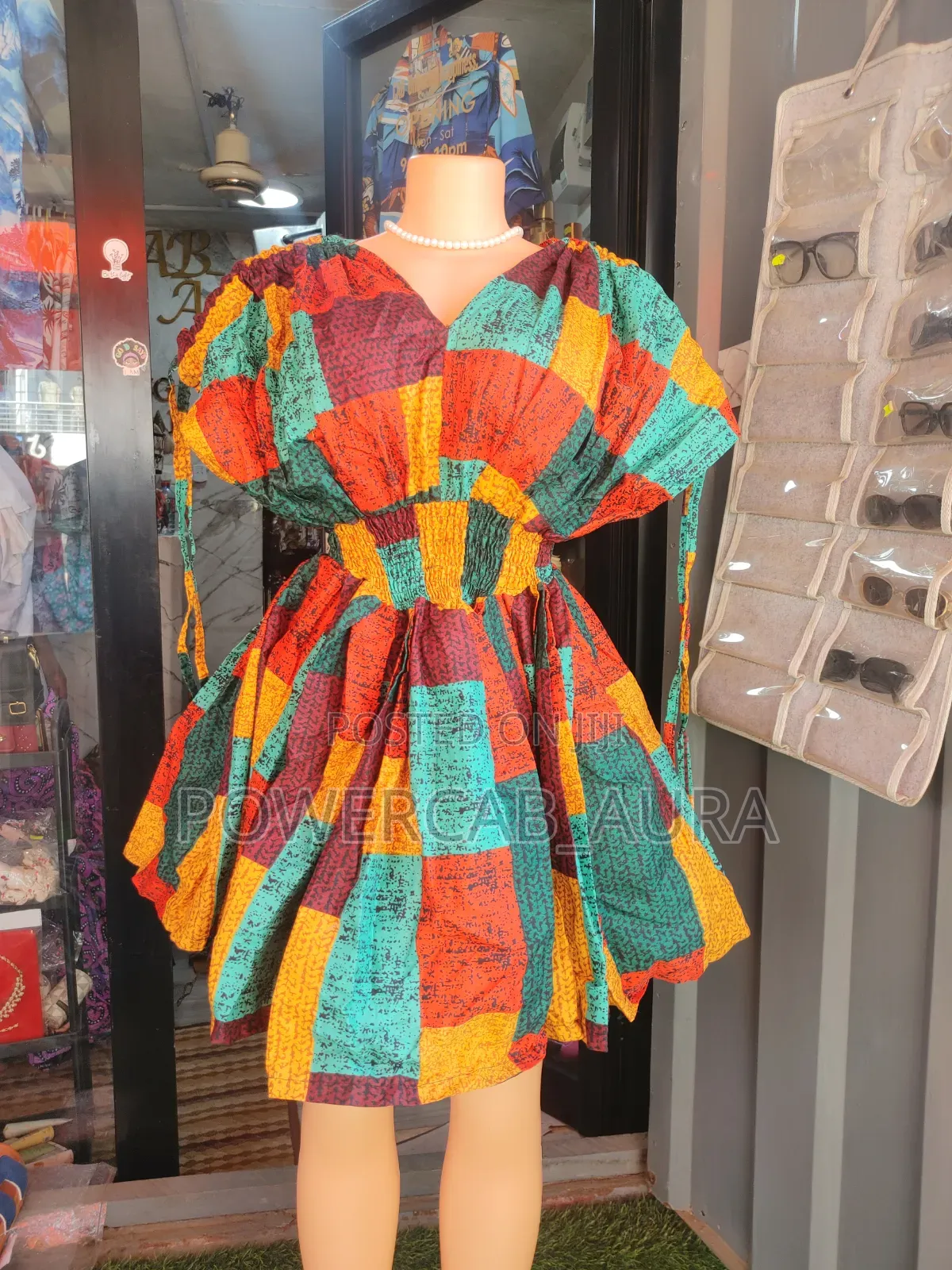 Mini African Wear Dress