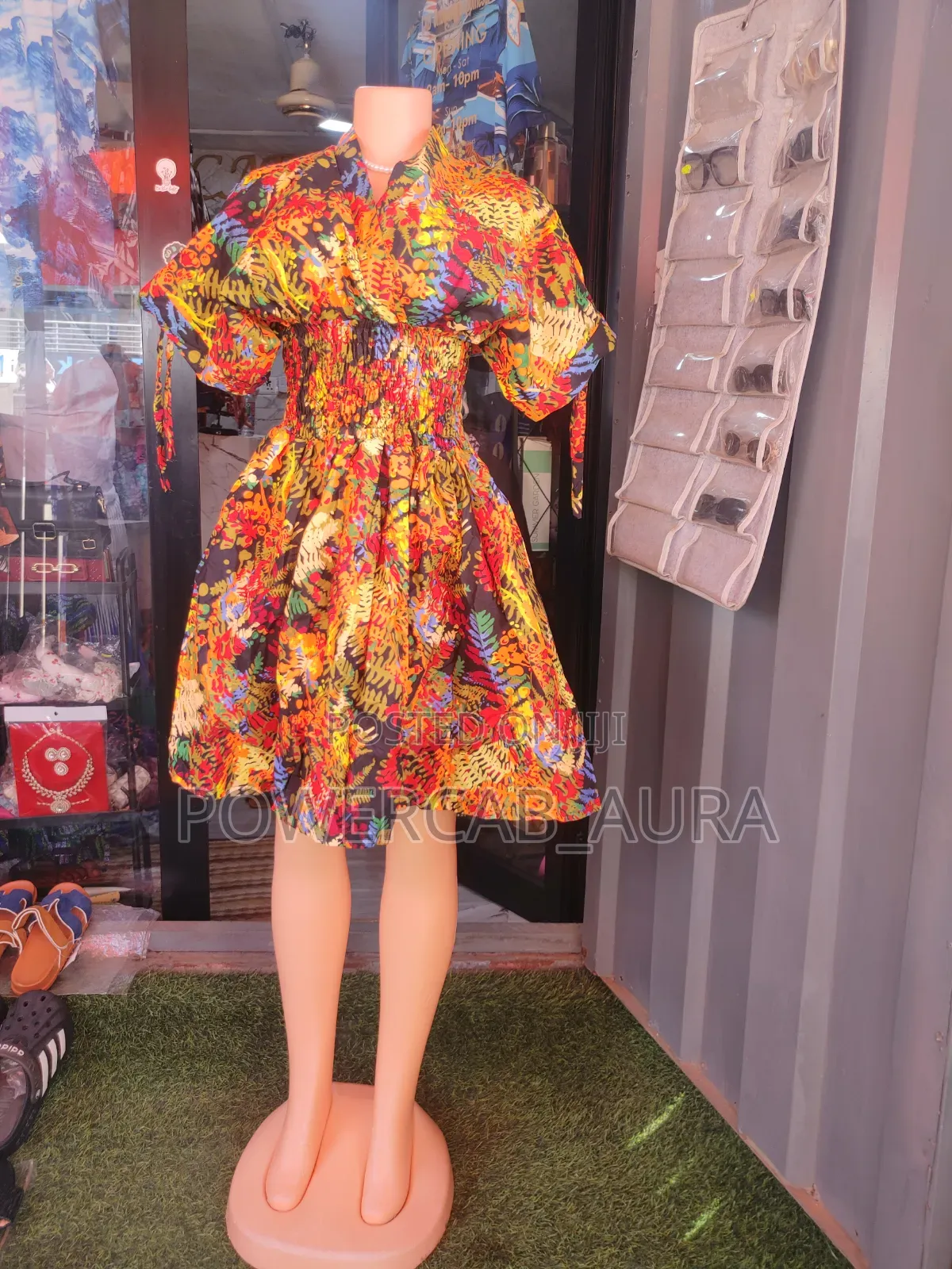 Mini African Wear Dress