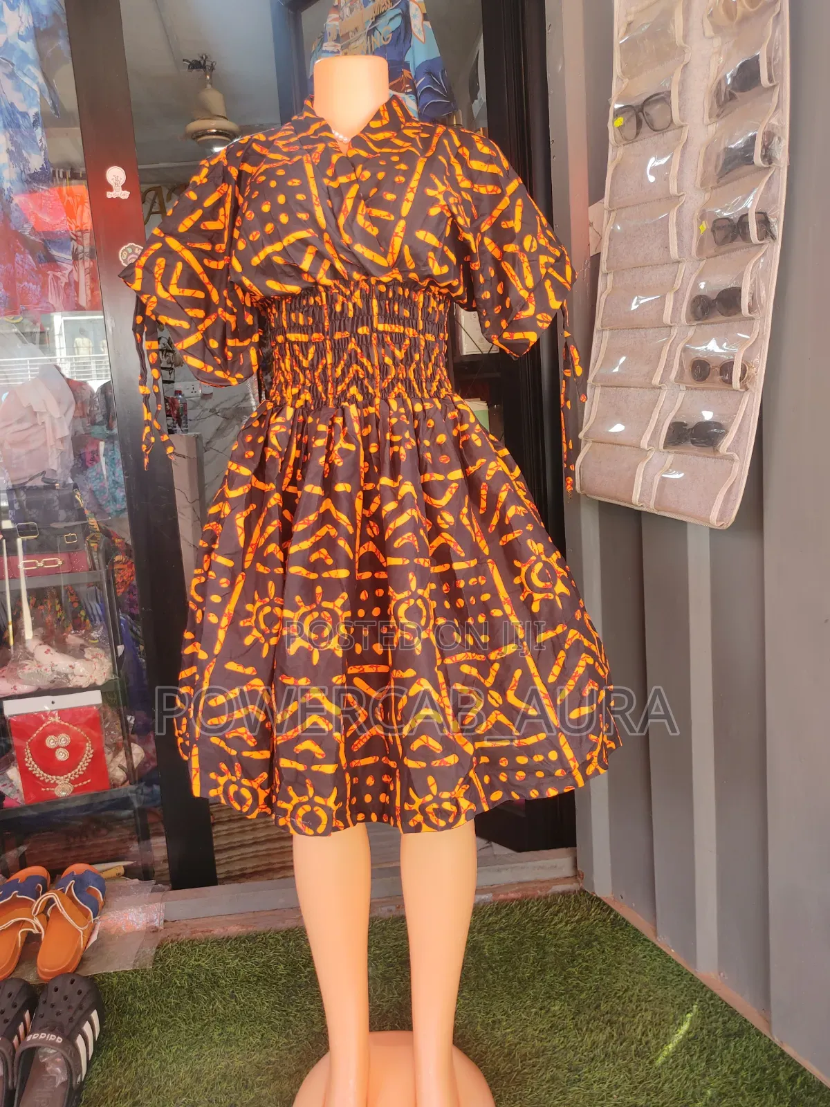 Mini African Wear Dress