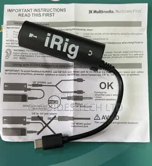 iRig Type-C Mobile Audio Adapter