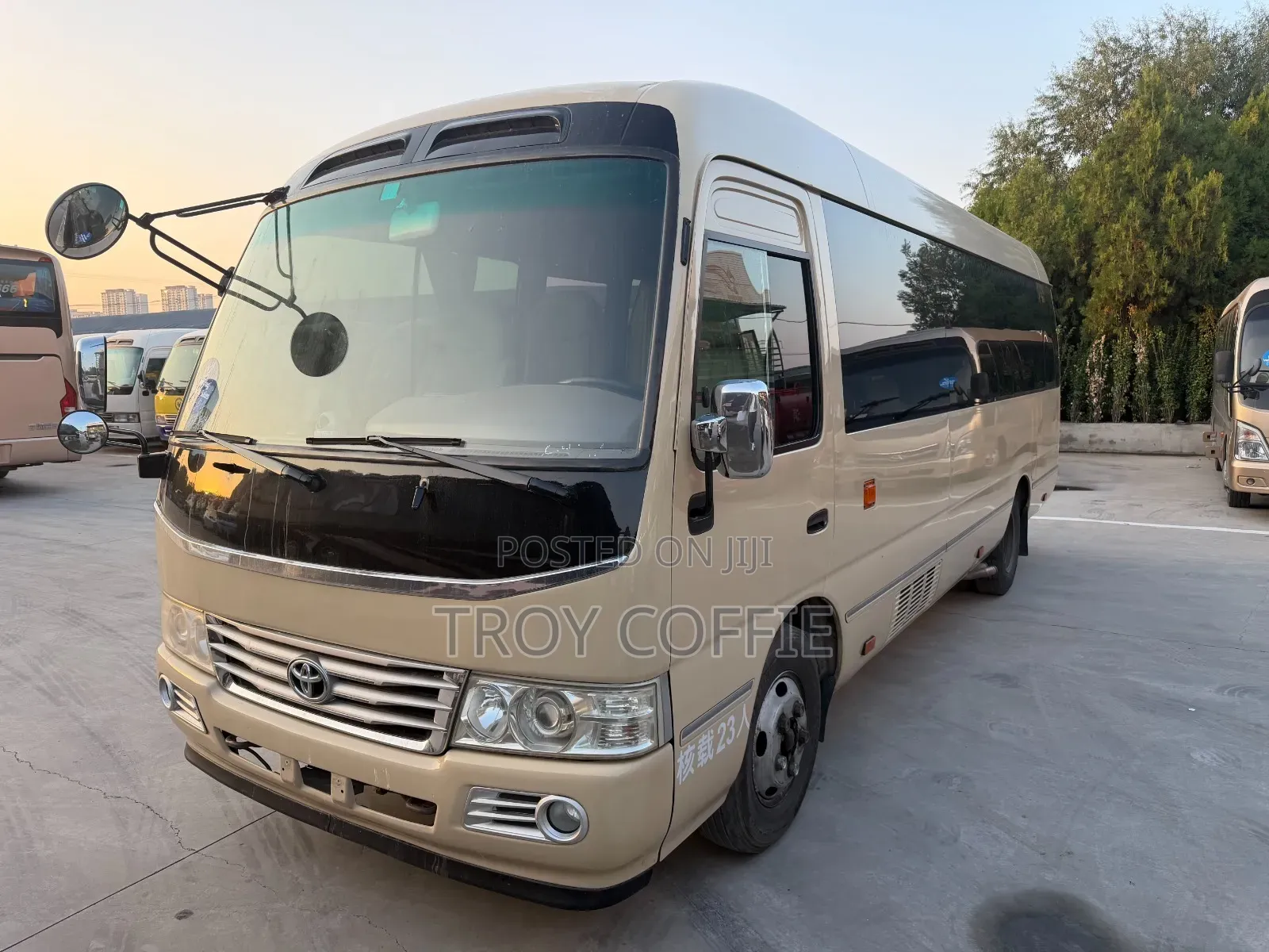 Toyota Coaster 2020 Beige