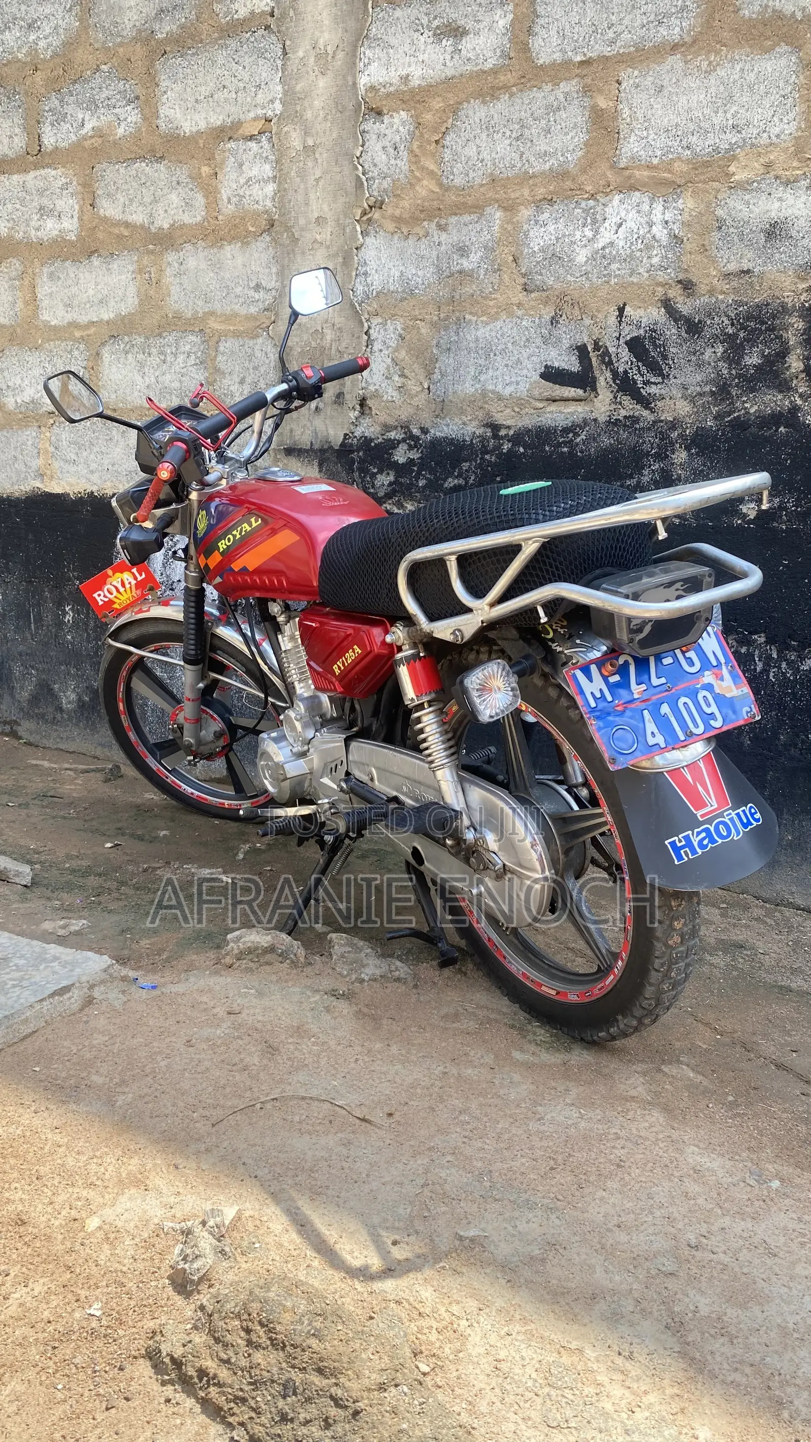 Royal RY125 2022 Red
