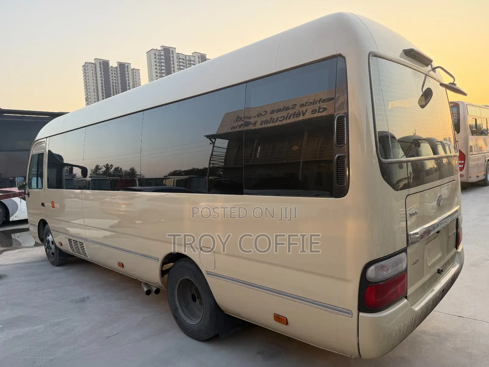 Toyota Coaster 2020 Beige