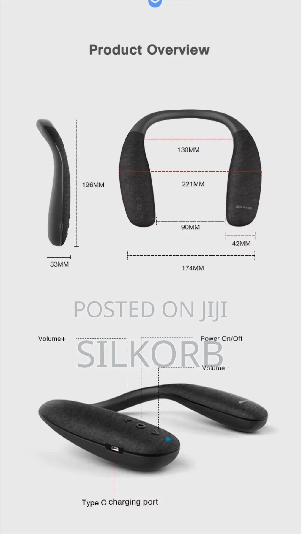 Wireless Neckband Speakers for Gamers & HQ Surround Sound Lovers