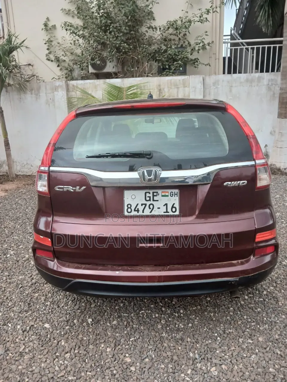 Honda CR-V EX 4dr SUV AWD (2.4L 4cyl CVT) 2015 Red