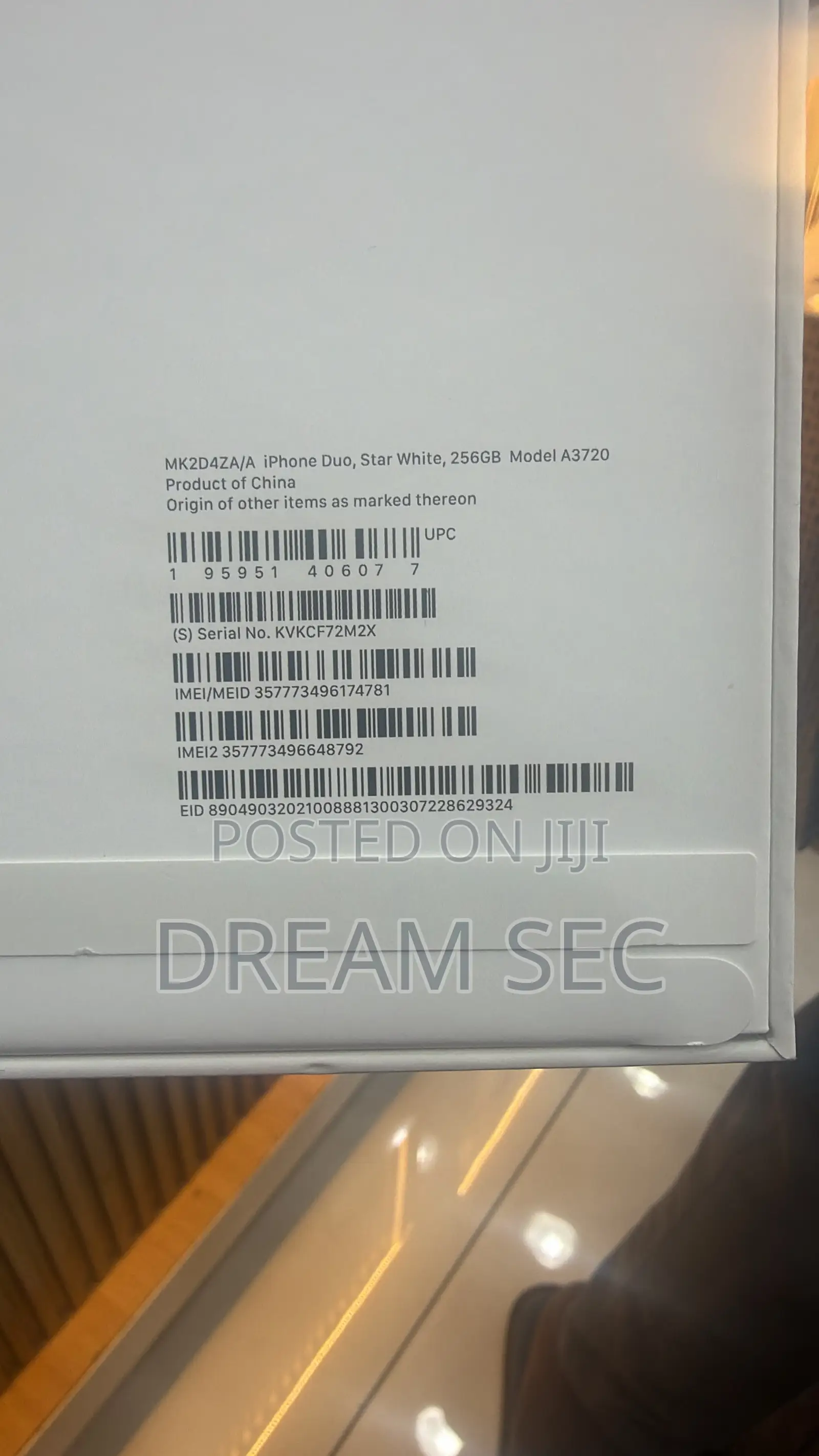 New Apple iPhone Duo 256 GB White