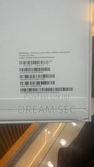 New Apple iPhone Duo 256 GB White