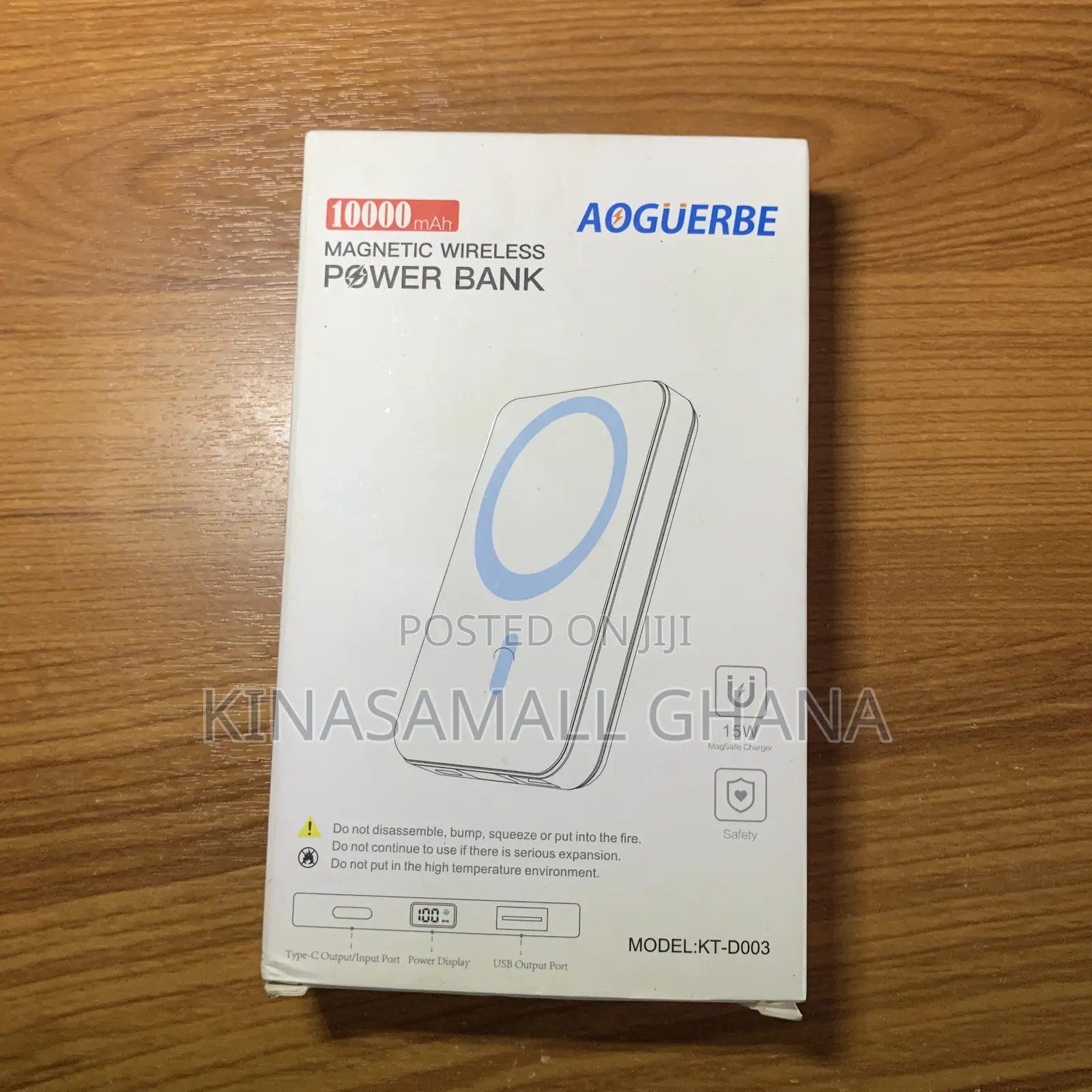 Ao Guerbe 10,000mah Magnetic Wireless Power Bank