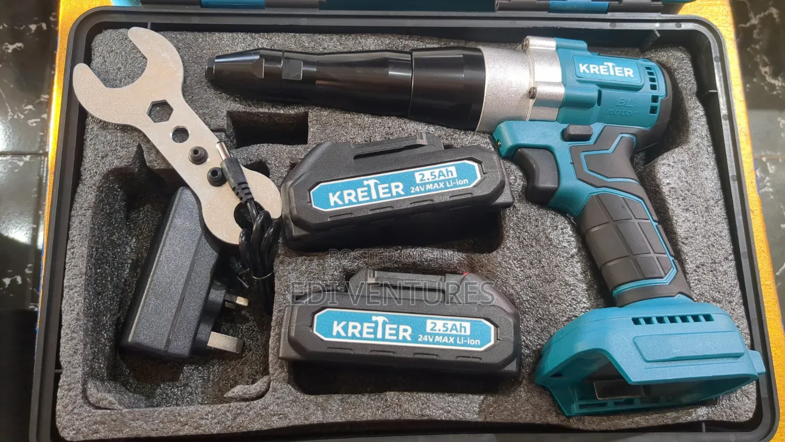 Kreter Cordless River Shooter With Two Batteries