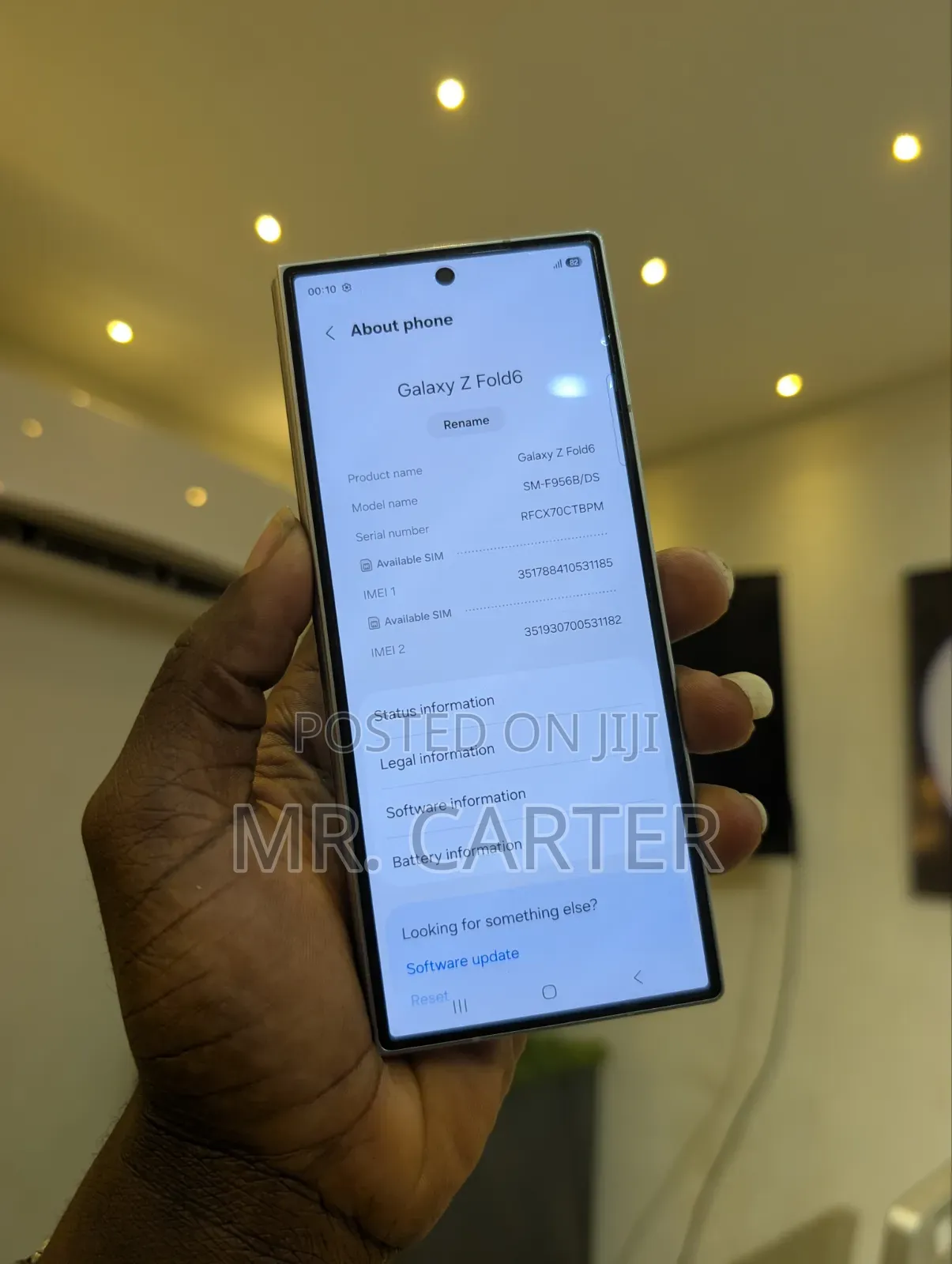 New Samsung Galaxy Z Fold6 512 GB Silver