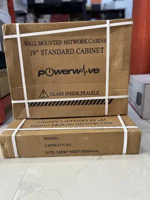 6U 19” Wall Mounted Network Cabinet 530x400x300mm