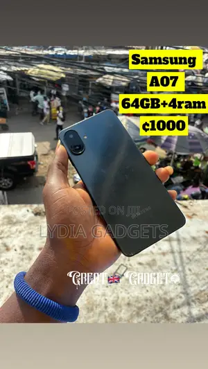 Samsung Galaxy A07 64 GB Black