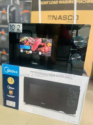 Reheat Midea Microwave Oven With Grill