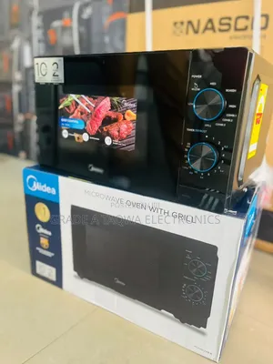 Reheat Midea Microwave Oven With Grill