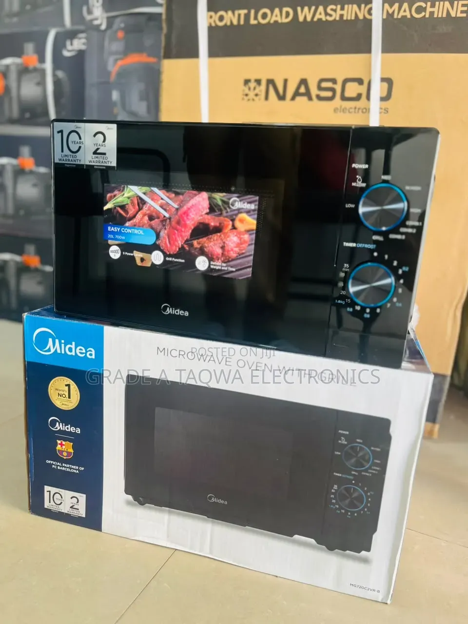New Midea Microwave Oven With Grill