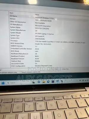 Laptop HP Envy 13 8GB Intel Core i5 SSD 128GB