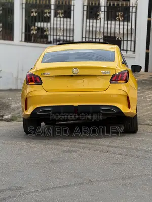 MG MG5 2021 Yellow
